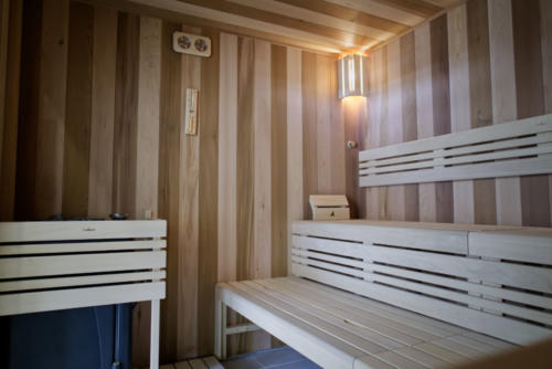 Saunička Borská sauna detail